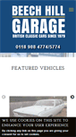 Mobile Screenshot of beechhillgarage.com