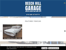 Tablet Screenshot of beechhillgarage.com